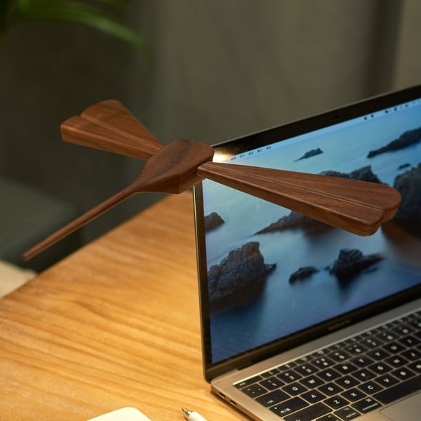 Brązowa dekoracja świetlna na USB Dragonflight – Gingko-image-4