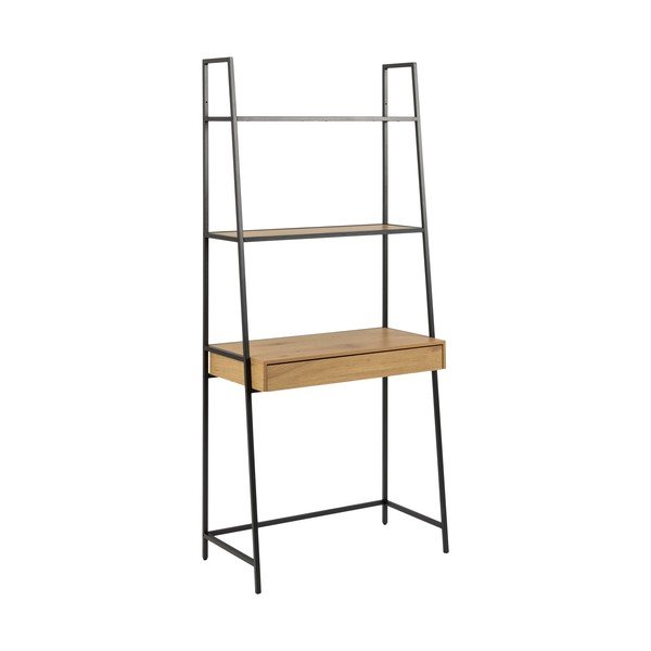 Regał w dekorze dzikiego dębu Actona Seaford, 77x174,5 cm-image-2