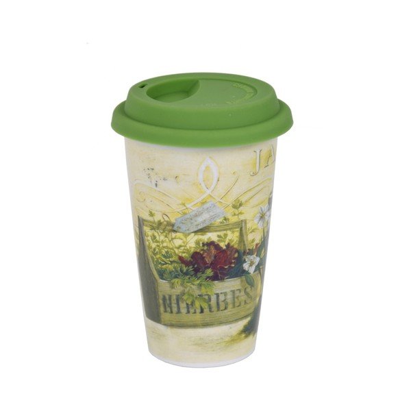 Kubek podróżony z pokrywką Ego Dekor Garden-image-1