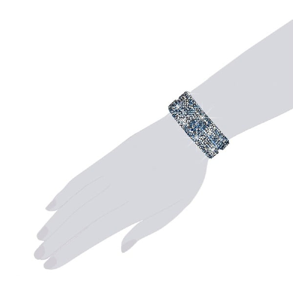 Bransoletka Blue Shine, 34 cm-image-1