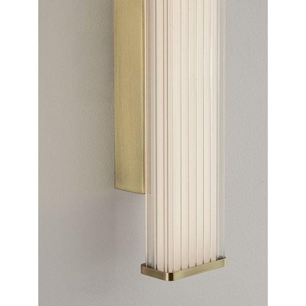 Metalowy kinkiet LED w kolorze matowego złota Misty – Nova Luce-image-3