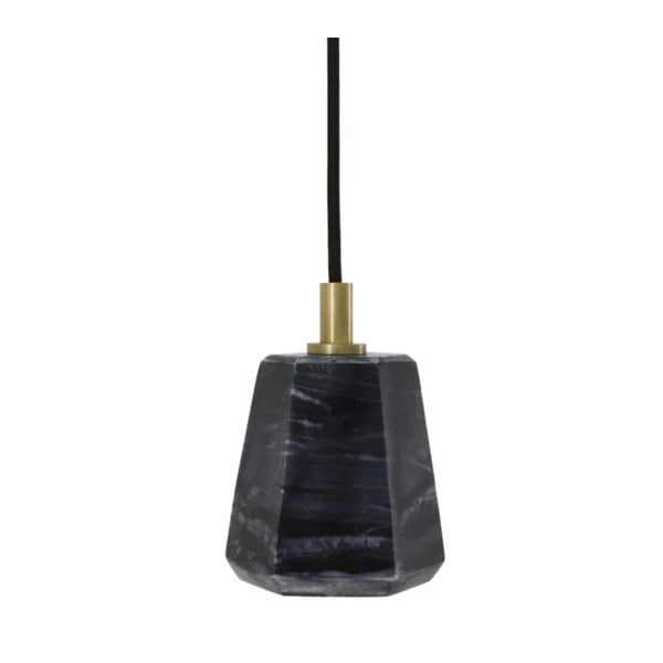 Czarna lampa wisząca Opjet Paris Suspenze, 11 cm