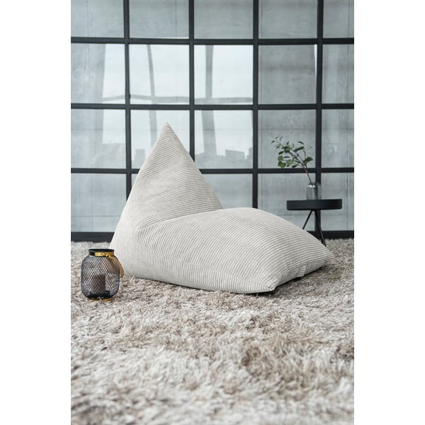 Czarny sztruksowy worek do siedzenia Razz – SLOWDOWN-image-1