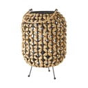 Czarno-naturalna lampa stołowa (wys. 30 cm) – Casa Selección