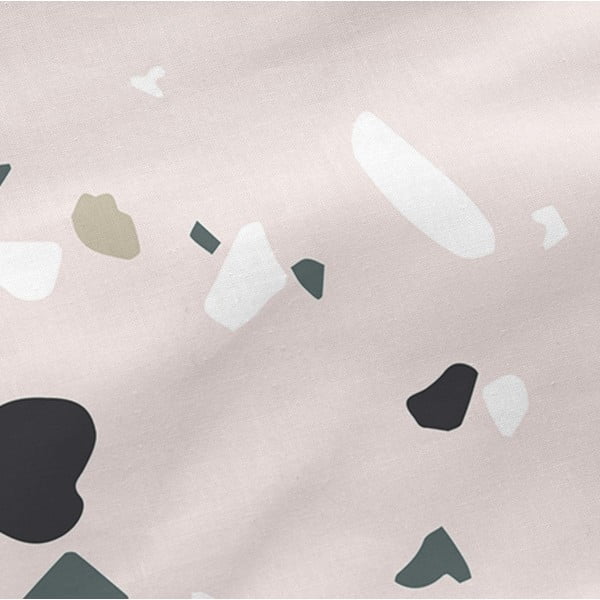 Zestaw 2 bawełnianych poszewek na poduszki Blanc Granite, 50x75 cm-image-1