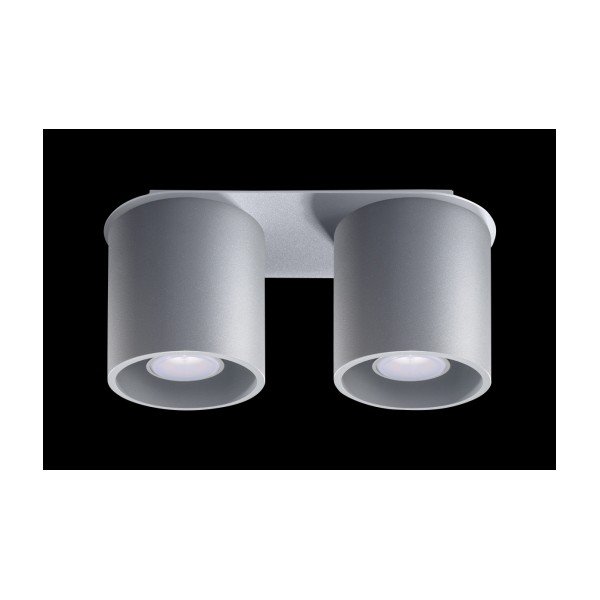 Szara lampa sufitowa Sollux Roda-image-3