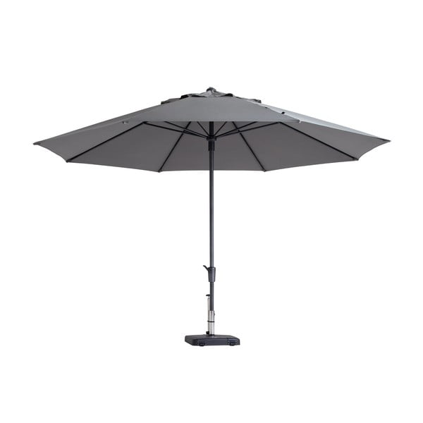 Szary parasol ogrodowy ø 400 cm Timor − Madison