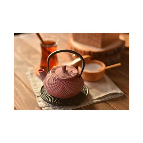 Brązowy dzbanek żeliwny do herbaty Bambum Sumbul, 300 ml-image-1