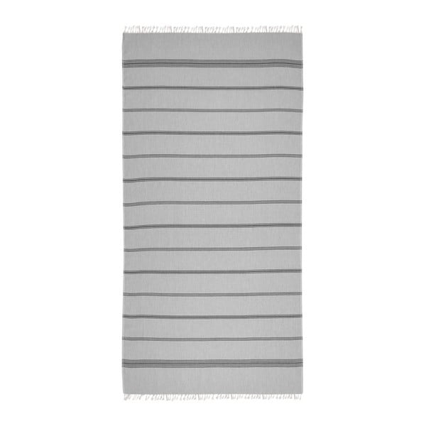 Ręcznik hammam Loincloth Line Grey, 80x170 cm