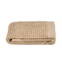 Beżowy bawełniany ręcznik frotte 50x70 cm Classic – Zone
