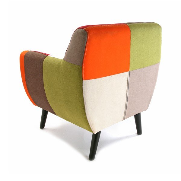 Fotel Versa Red Patchwork Jane-image-1