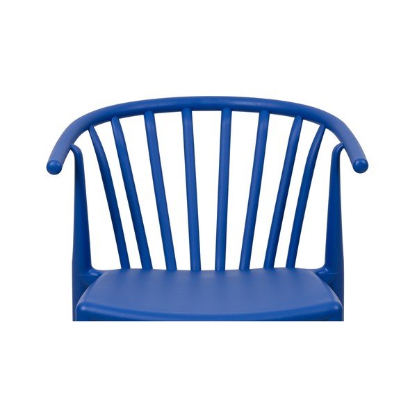 Niebieskie plastikowe krzesło ogrodowe Capri – Bonami Essentials-image-4