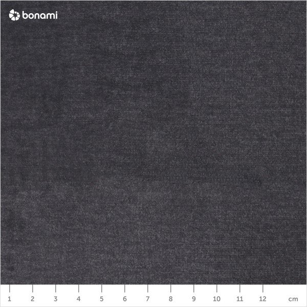 Ciemnoszary aksamitny rozkładany/ze schowkiem narożnik (prawostronny/w kształcie litery L) Laurence – ELTAP-image-4
