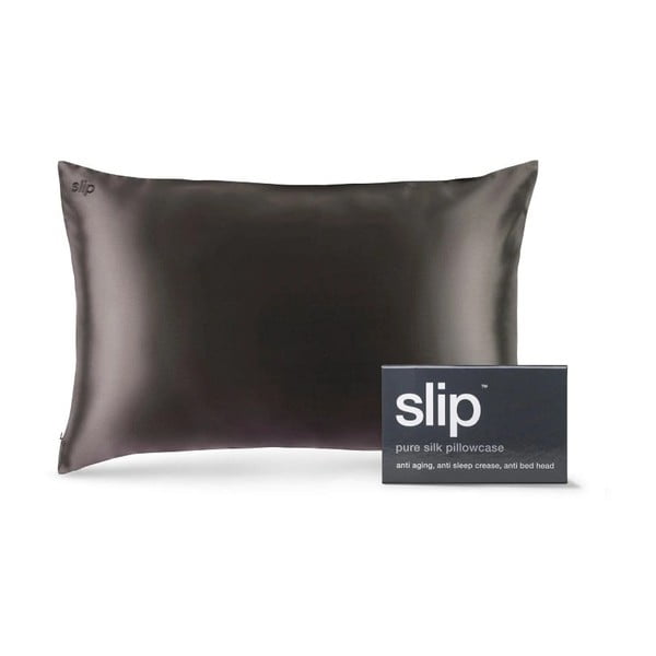 Jedwabna poszewka na poduszkę 51x76 cm Charcoal – slip-image-4