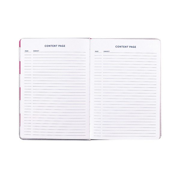 Notes A5 w srebrnym kolorze Busy Bullet, 128 stron-image-1