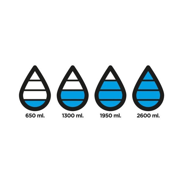 Przezroczysta butelka podróżna XD Design Aqualicious-image-2