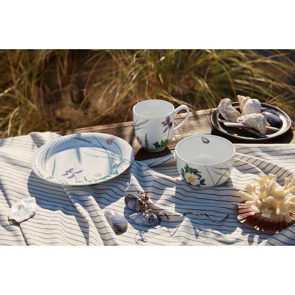 Biały porcelanowy talerz deserowy ø 22 cm Hammershøi Summer – Kähler Design-image-2