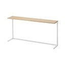 Biała/w naturalnym kolorze drewniana dodatkowa półka 90x18 cm Tower – YAMAZAKI