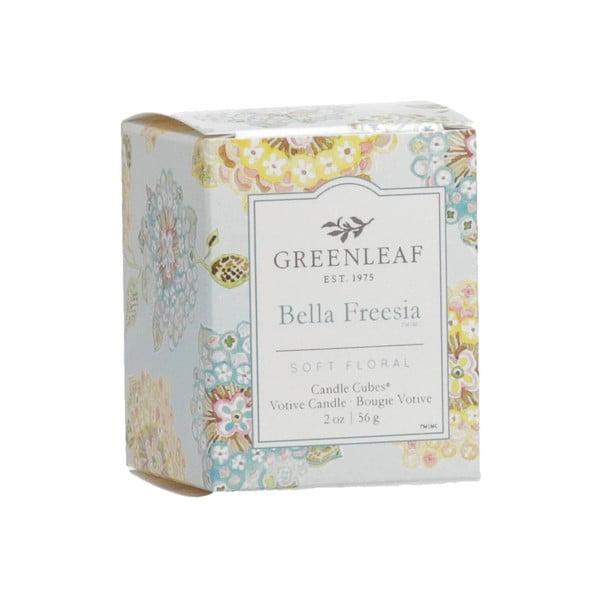 Zapachowa sojowa świeca czas palenia 15 h Bella Freesia – Greenleaf