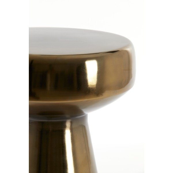 Metalowy okrągły stolik ø 38 cm Dakwa – Light & Living-image-1