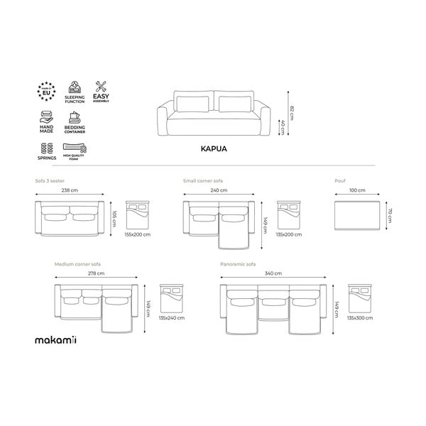 Aksamitny podnóżek w kolorze terakoty Kapua – Makamii-image-4