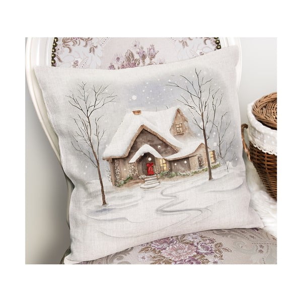 Poszewka na poduszkę ze świątecznym motywem 43x43 cm – Mila Home-image-2