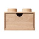 Dziecięcy pojemnik z drewna dębowego LEGO® Wood