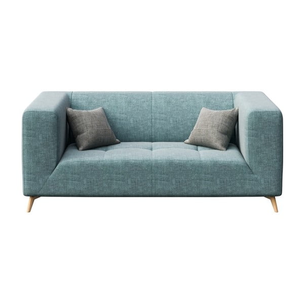 Jasnoniebieska 2-osobowa sofa MESONICA Toro