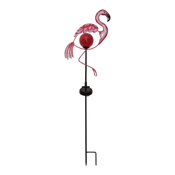 Lampka ogrodowa LED z flamingiem Best Season Flamingo