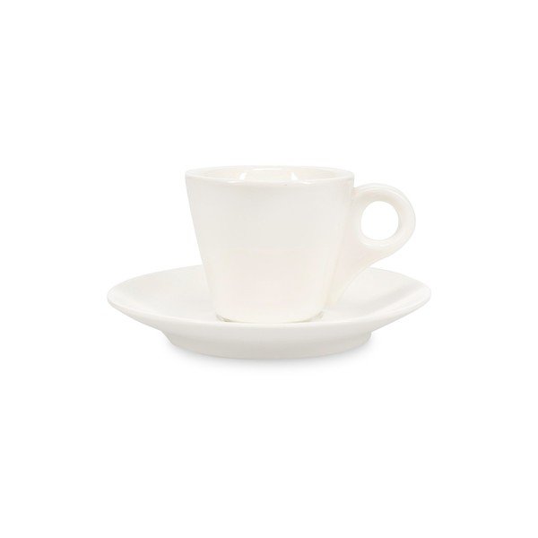 Biały porcelanowy spodek ø 12,5 cm Barista – BonBistro-image-2