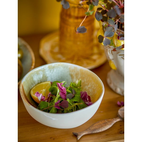 Kremowe kamionkowe miski zestaw 4 szt. 525 ml Lacey – Bloomingville-image-3