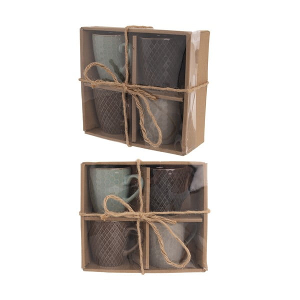 Ceramiczne kubki zestaw 4 szt. 270 ml Shiney – Orion-image-2