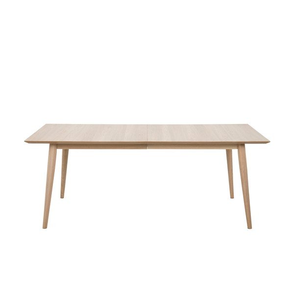 Rozkładany stół z konstrukcją z drewna dębowego Actona Century, 200x100 cm-image-1