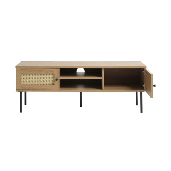 Szafka pod TV w dekorze dębu w naturalnym kolorze 120x43 cm Pensacola – Unique Furniture-image-3