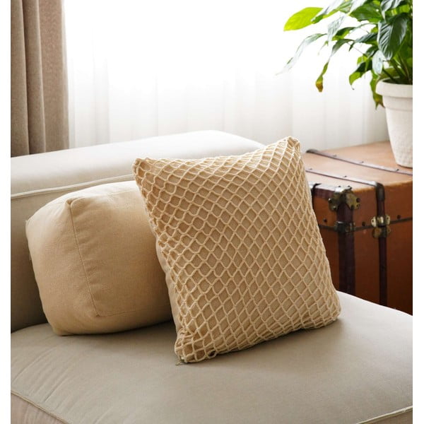 Bawełniana poszewka na poduszkę 43x43 cm Net – Mioli Decor-image-3