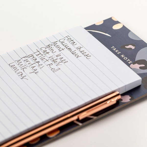 Magnetyczna lista na zakupy z długopisem Busy B, 70 stron-image-1