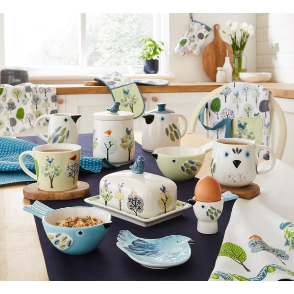 Bawełniane ścierki zestaw 3 szt. 45x65 cm Forest Birds – Cooksmart ®-image-2