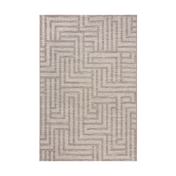 Szary/beżowy dywan odpowiedni na zewnątrz 290x200 cm Salerno – Flair Rugs