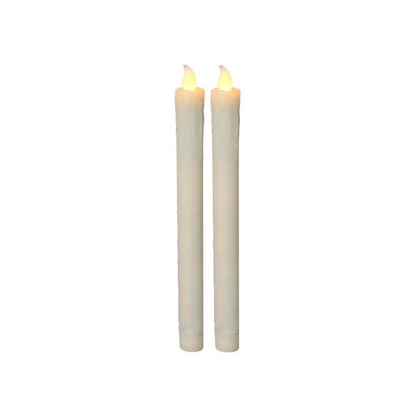 Zestaw 2 świeczek LED Long Candles, 23 cm