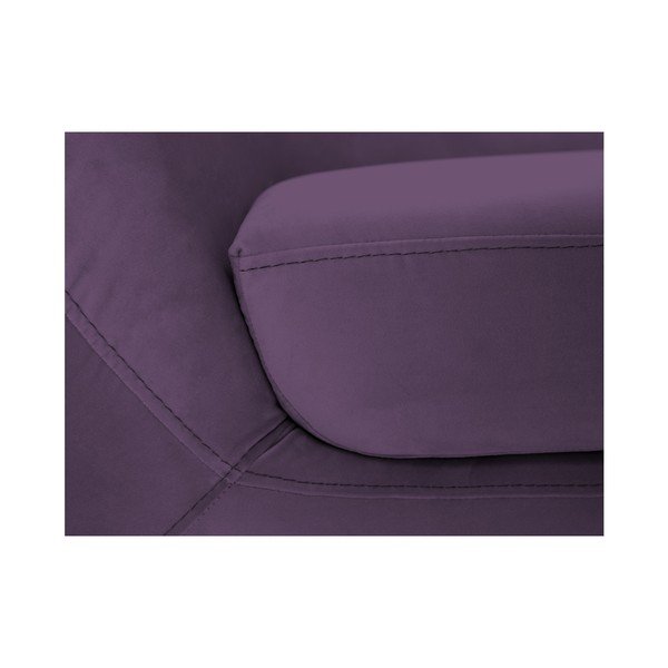 Fioletowa sofa 3-osobowa Mazzini Sofas Amelie-image-3