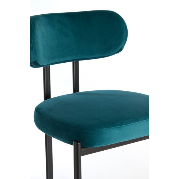 Morskie aksamitne krzesła zestaw 2 szt. Sonja – Light & Living-image-2