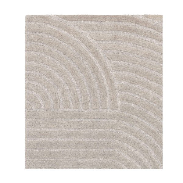 Jasnoszary dywan wełniany 160x230 cm Hague – Asiatic Carpets-image-4