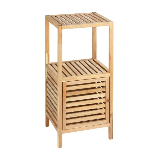Niska szafka łazienkowa z litego drewna orzechowego 40x86 cm Norway – Wenko-image-1