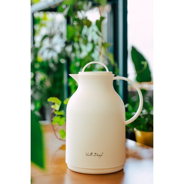 Beżowy termos Vialli Design, 1 l-image-1