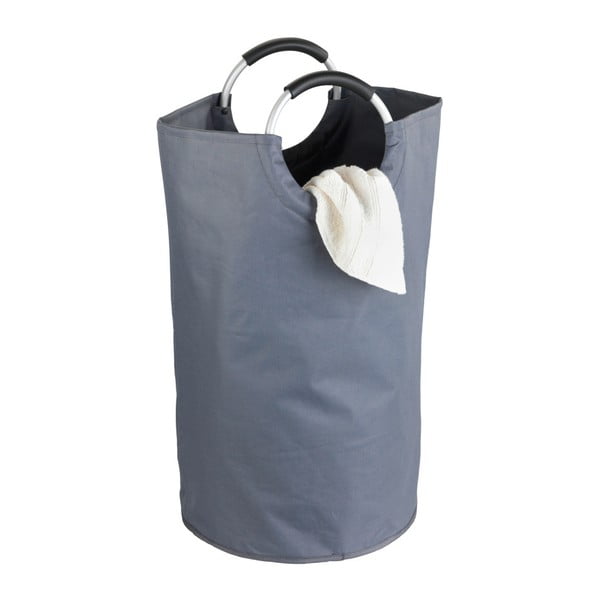 Szary tekstylny kosz na śmieci do segregacji odpadów 69 l Jumbo – Wenko-image-2