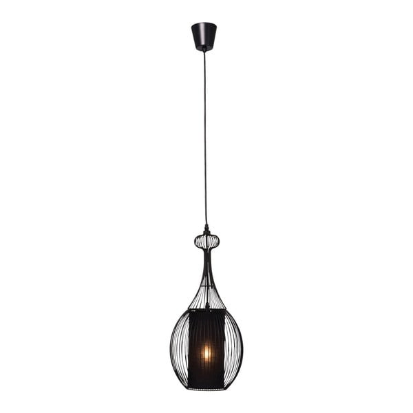 Czarna lampa sufitowa Kare Design Swing Round