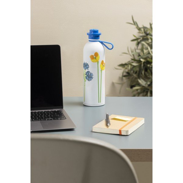 Biało-niebieski termos dla dzieci 560 ml Meadow Flowers – LEGO®-image-2