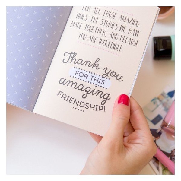 Książka na wspomnienia dla przyjaciela Mr. Wonderful A book of our stories-image-3