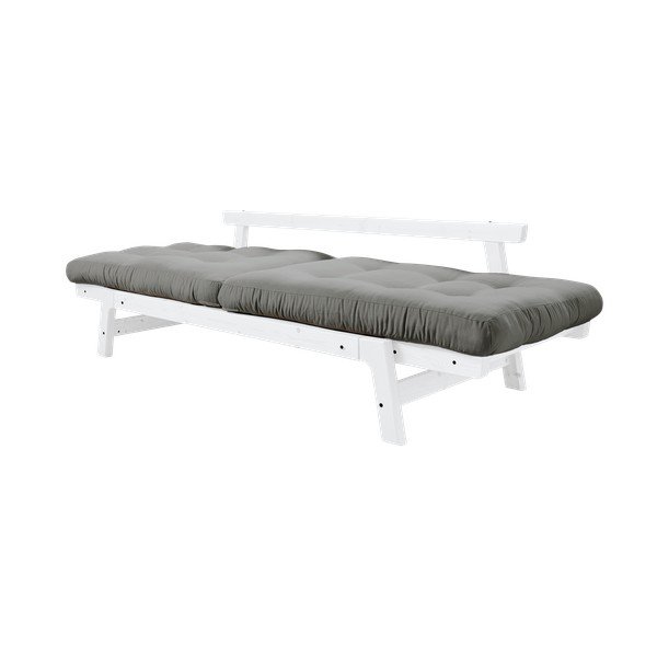 Sofa rozkładana Karup Design Step White/Grey-image-4