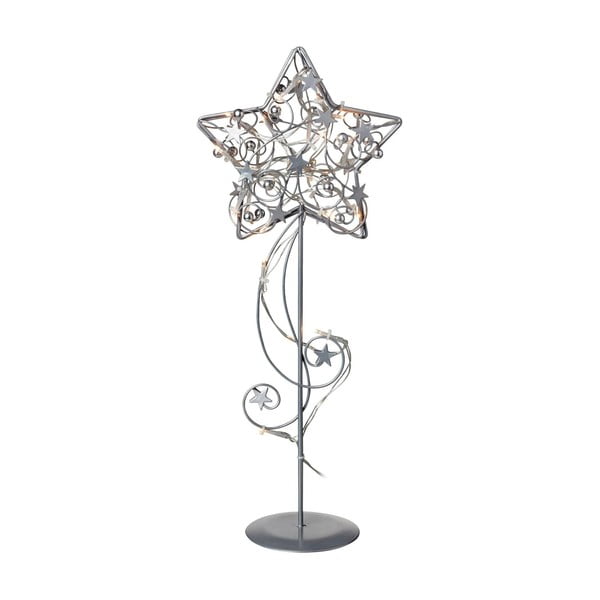 Świecąca dekoracja stojąca LED Markslöjd Hagaberg Silver